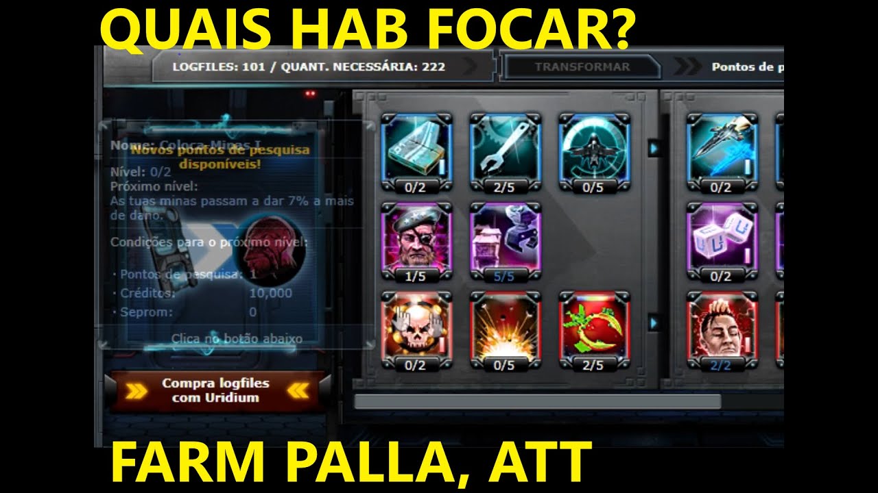 Upando ACC NOVA #3 (DARKORBIT), FARM PALLADIUM ATT.