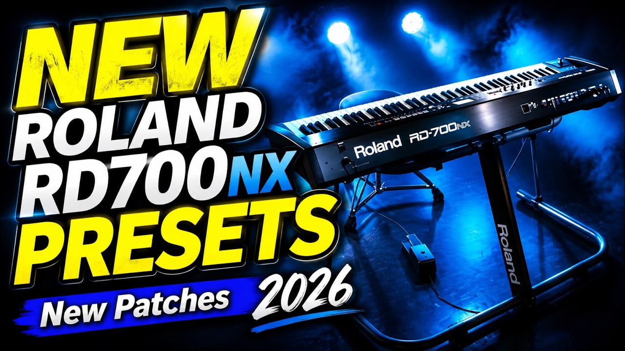 My user banks - Stage Piano ROLAND RD700-NX