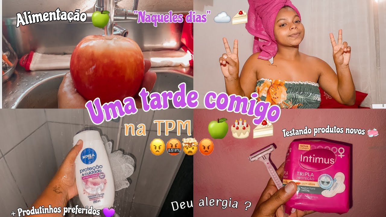 🌟 #Vlog: Um dia comigo em período menstrual 😍😡 ,alimentação 🍏 ~ comprinhas 🎂🍰 | DriihTodoDia