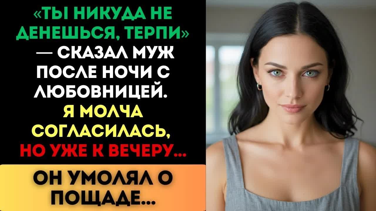 «Ты никуда не денешься, терпи», — сказал муж. Я согласилась. Но к вечеру он умолял о пощаде...