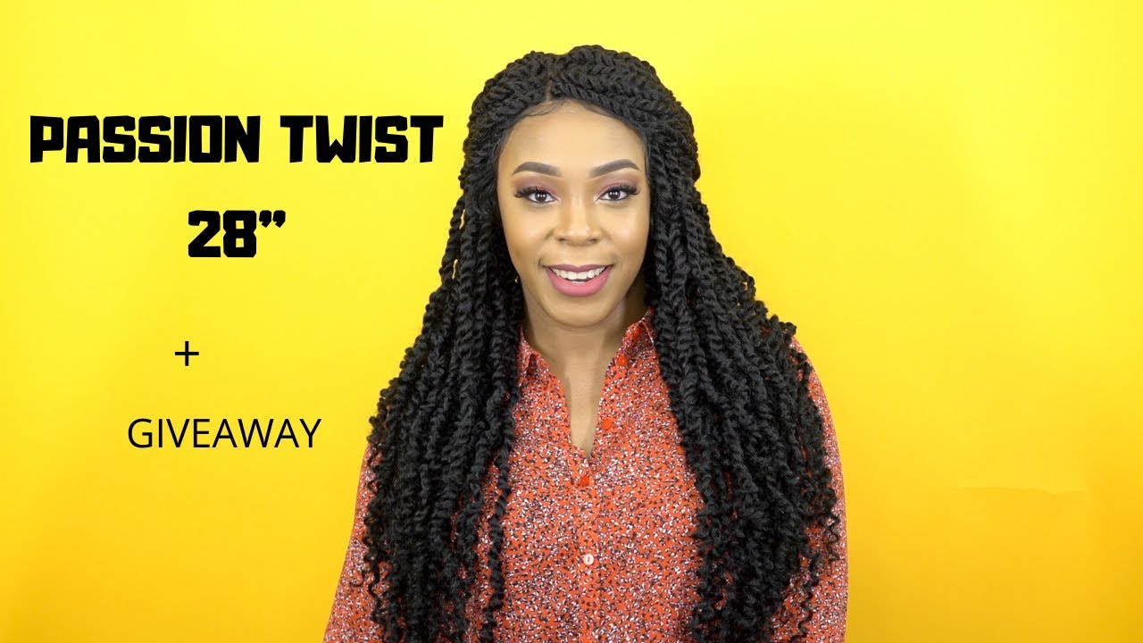 Outre Synthetic Twisted Up 4X4 Braid Lace Wig - PASSION TWIST 28 +GIVEAWAY --/WIGTYPES.COM