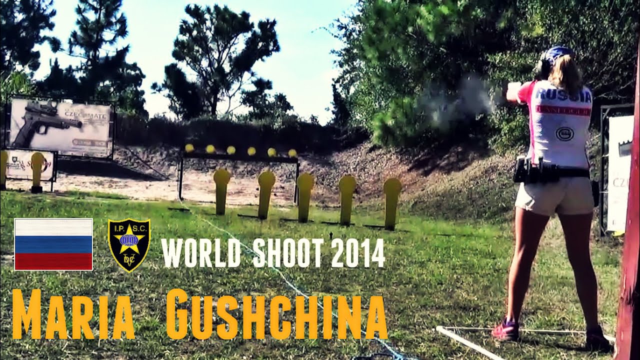 Maria Gushchina - IPSC World Shoot 2014 shoot off