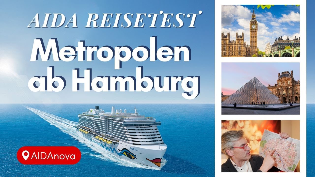 AIDA Kreuzfahrt im Test: Metropolen ab Hamburg mit AIDAnova