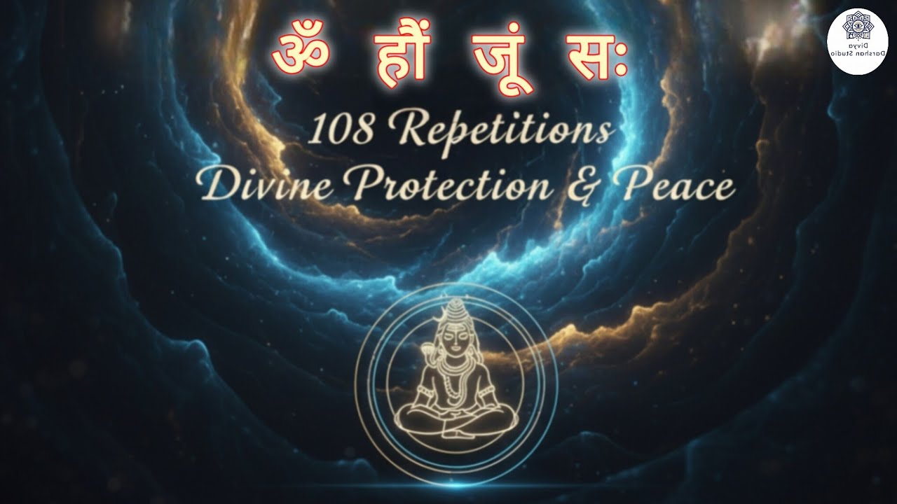 ॐ हौं जूं सः 108 Repetitions for Divine Protection & Peace | Activate Inner Power