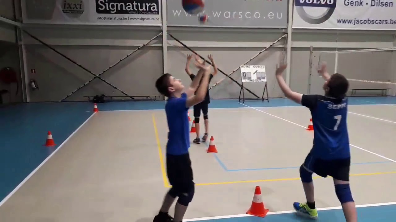 Bovenhands toetsen, niveau 2