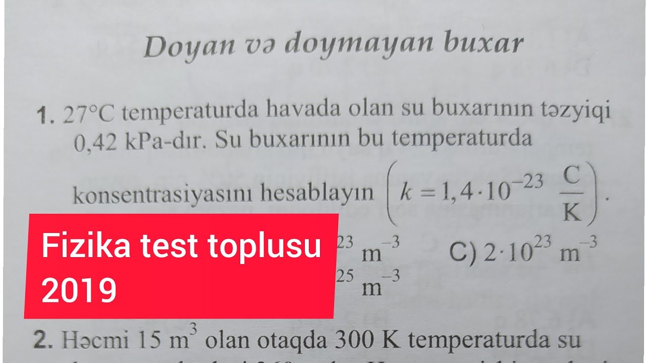 Doyan və doymayan buxar