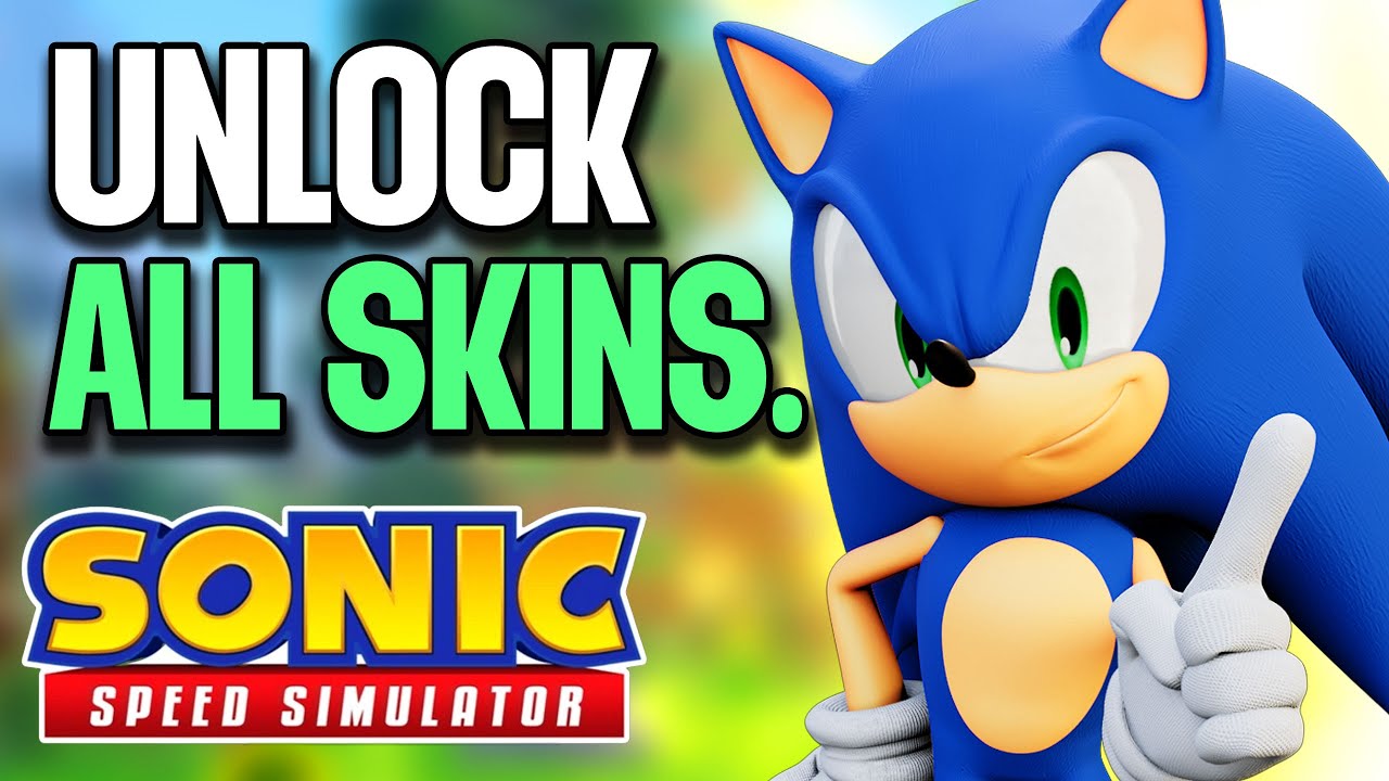 Я НАШЁЛ СПОСОБ разблокировать ВСЕХ персонажей в Sonic Speed ​​Simulator…