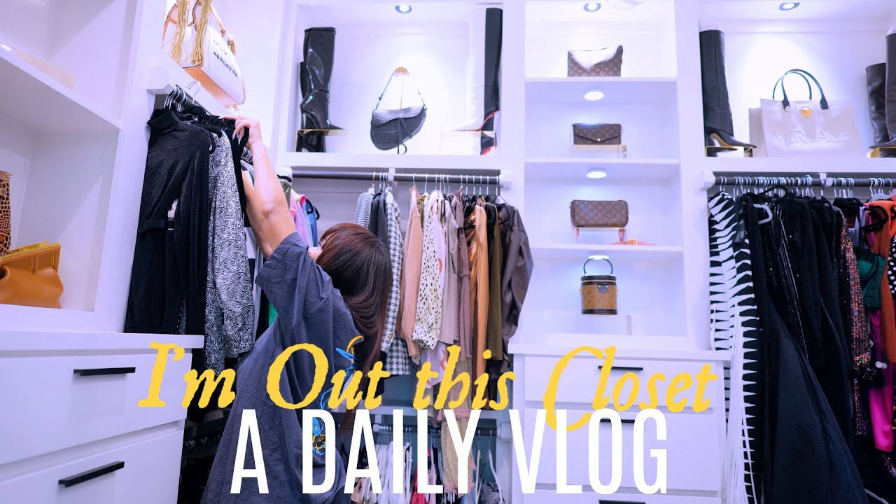 Daily Vlog | It's Me Against My Closet and My Closet Won!