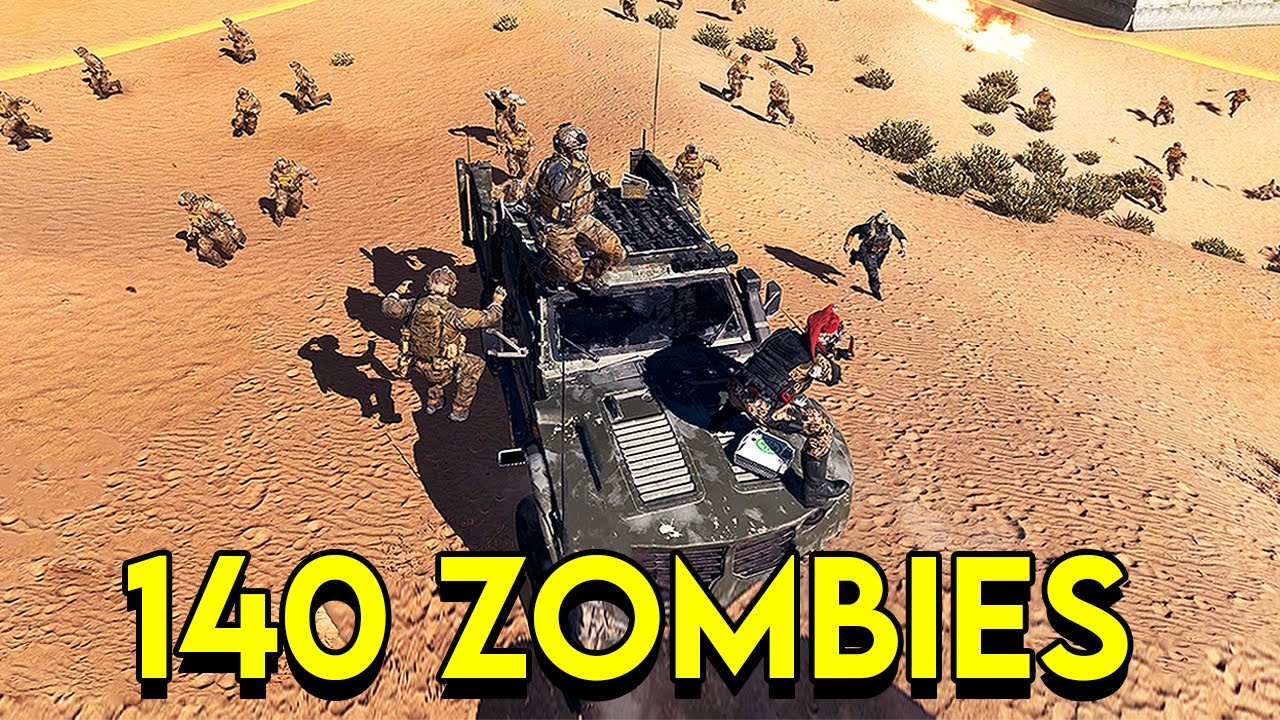 СРАЖЕНИЕ СО 140 ЗОМБИ в Warzone 2! (Пользовательские игры)