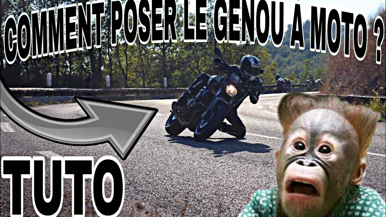 TUTO : COMMENT POSER LE GENOU À MOTO ?