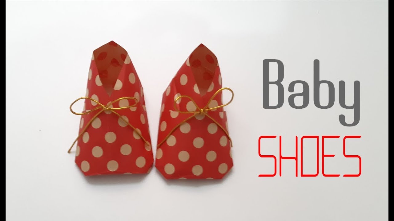 Origami Paper Art - Как сделать детскую обувь