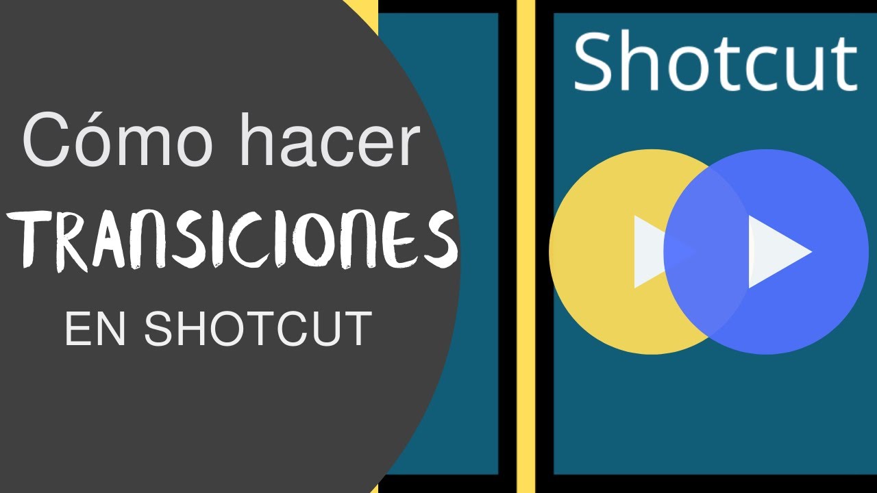 ShotCut 2022 - Transiciones o Cortinillas Normales y Personalizadas