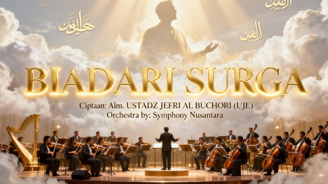 BIDADARI SURGA – Ciptaan Alm. USTADZ JEFRI AL BUCHORI (UJE) | Orchestra by Symphony Nusantara 