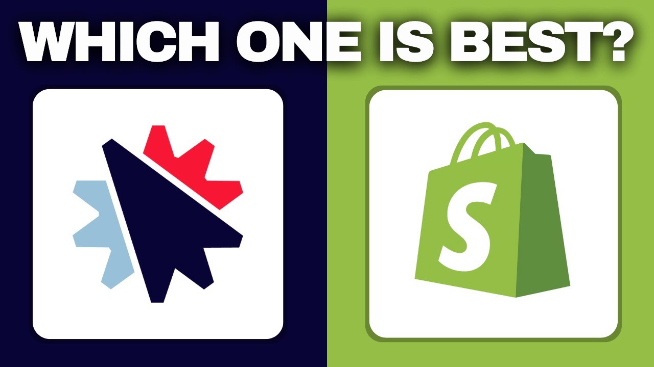 ClickFunnels против Shopify для цифровых продуктов (2026) | Что лучше?