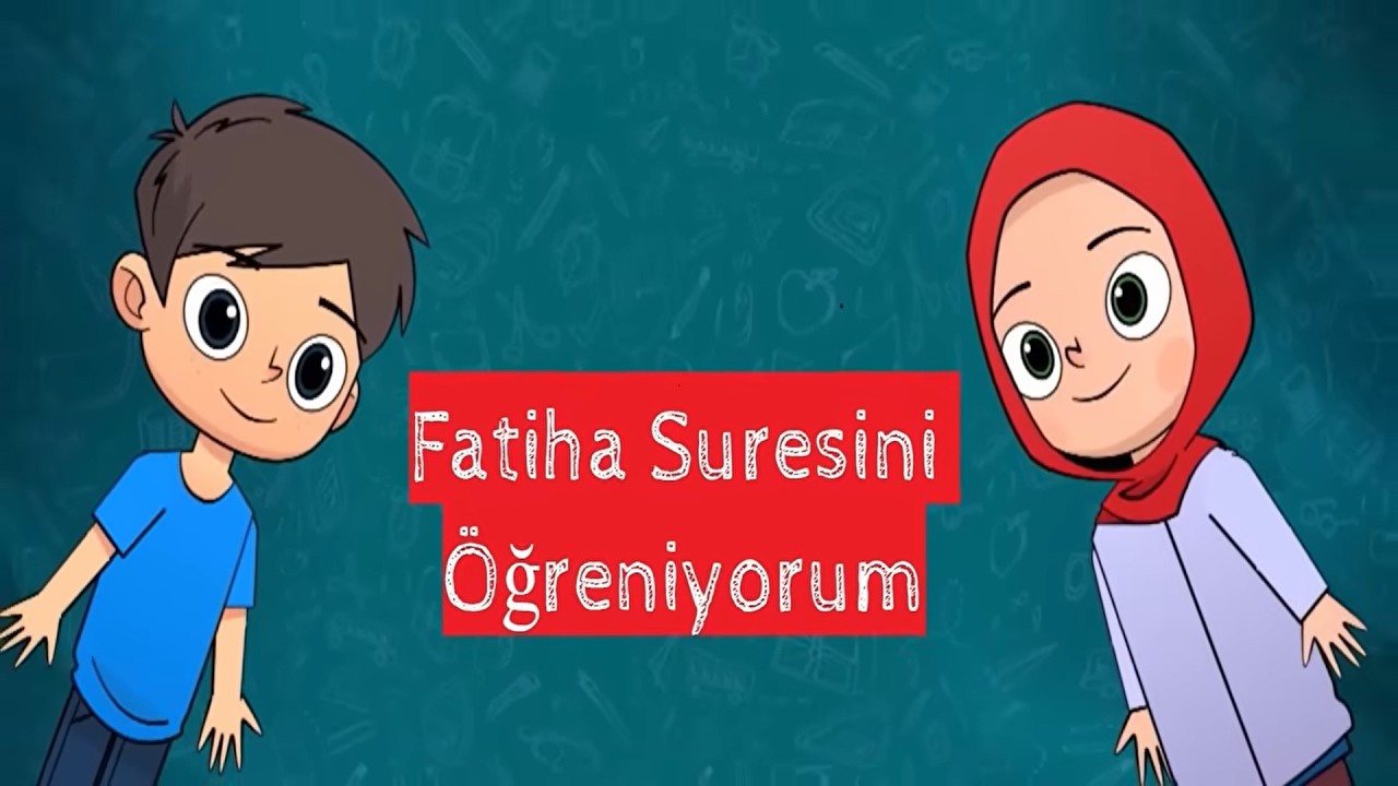 Fatiha suresi ezberle 10 Tekrar Çocuklar için Kolayca Ezberle