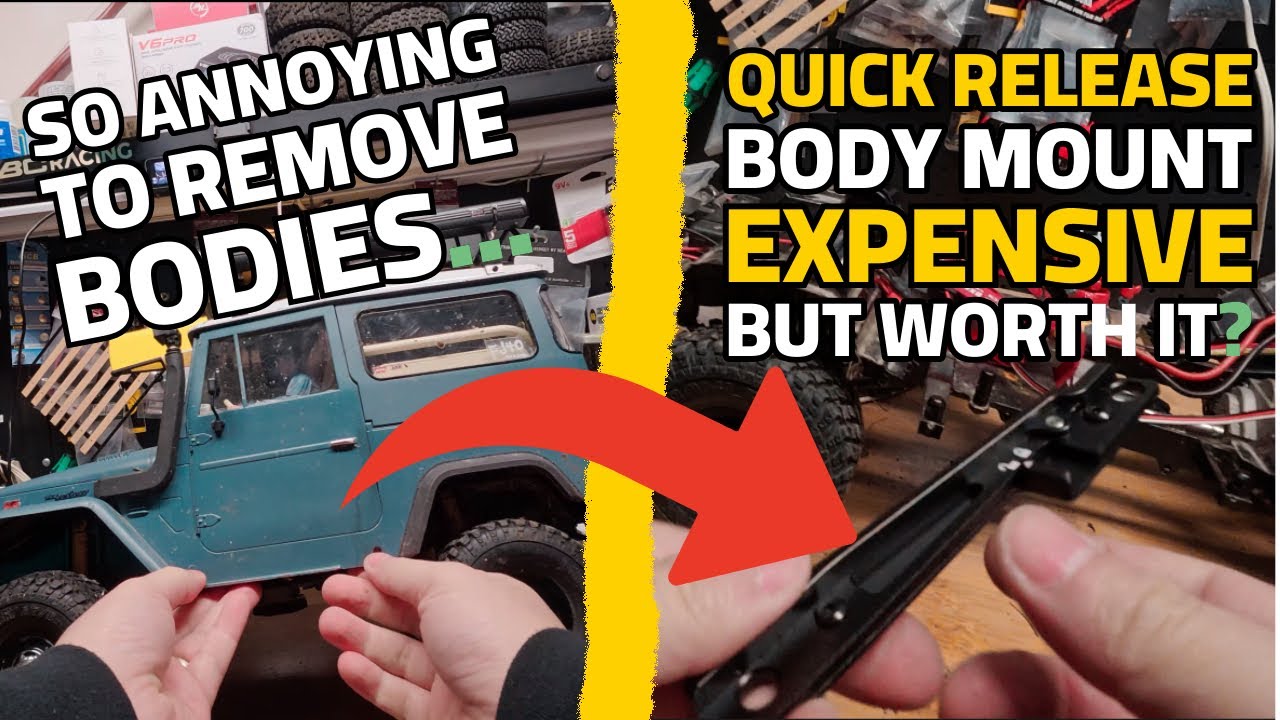 RC4WD Gelande II Cruiser Upgrades – Quick Release Body Mount Worth It?