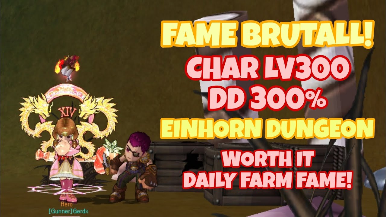 FAME BRUTAL GRATIS! EINHORN DUNGEON SEAL BOD