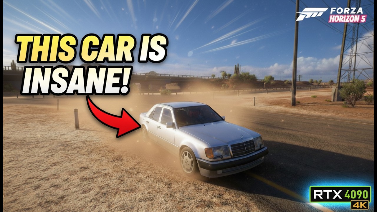 Is the 1991 Mercedes E500 Still a King? | Forza Horizon 5 Gameplay