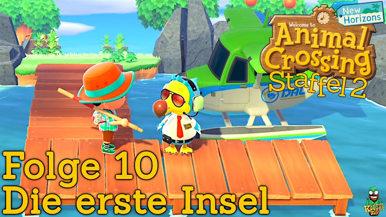 ANIMAL CROSSING 🏝 |S02F10| Flug Pannacotta zur 1. Insel | New Horizons [LET'S PLAY GAMEPLAY DEUTSCH]