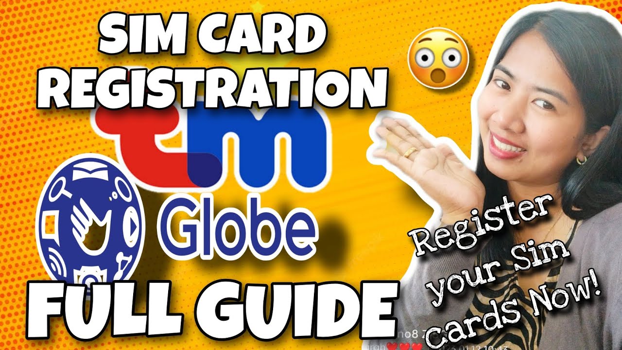 GLOBE/TM SIM REGISTRATION| STEP BY STEP GUIDES |JOHARAH'S CHANNEL