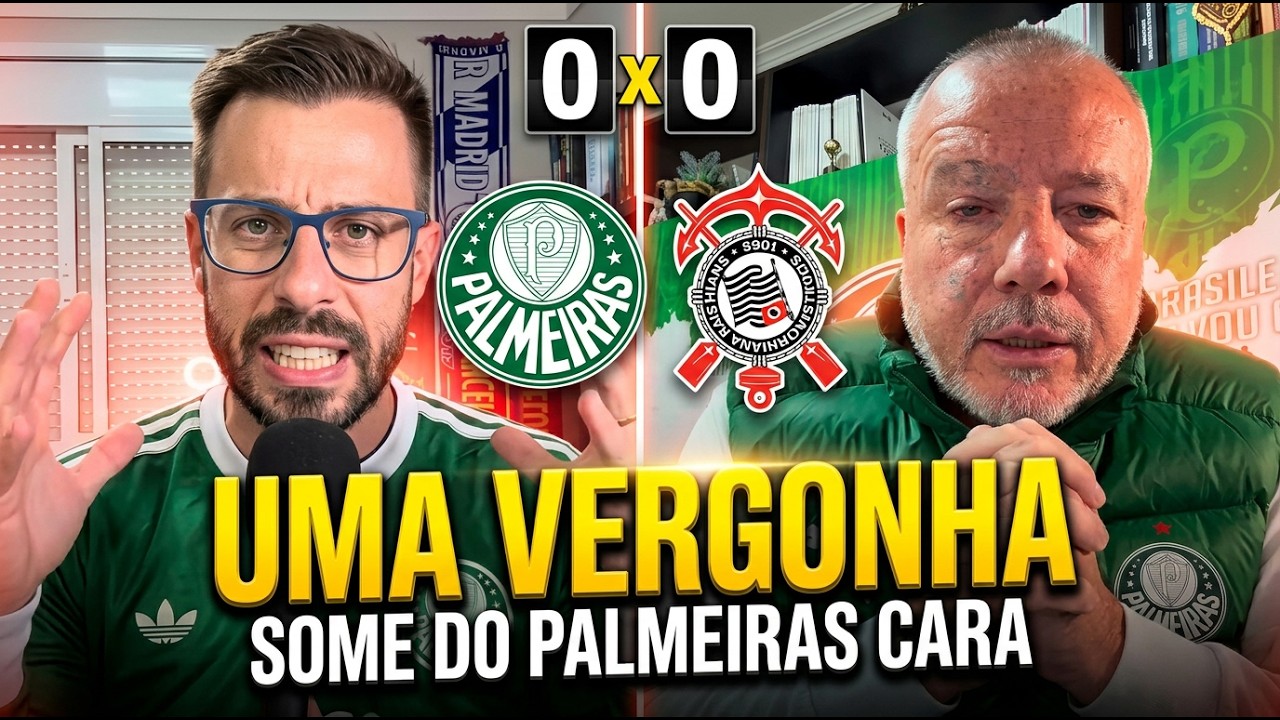 REVOLTADOS! SERDAN E FACCINCANI DETONAM O PALMEIRAS AP&Oacute;S CL&Aacute;SSICO