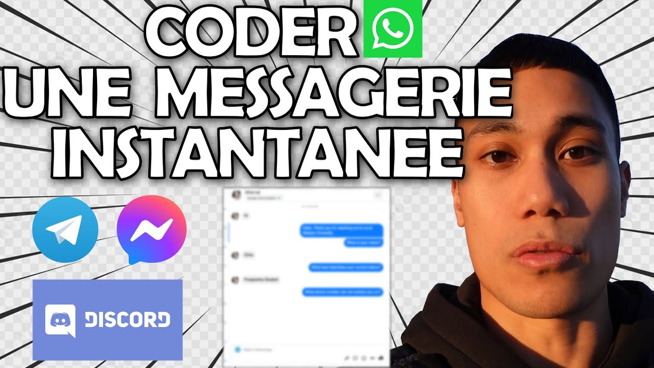 Comment coder une appli de messagerie instantan&eacute;e ? (Whatsapp, FB Messenger, etc...)