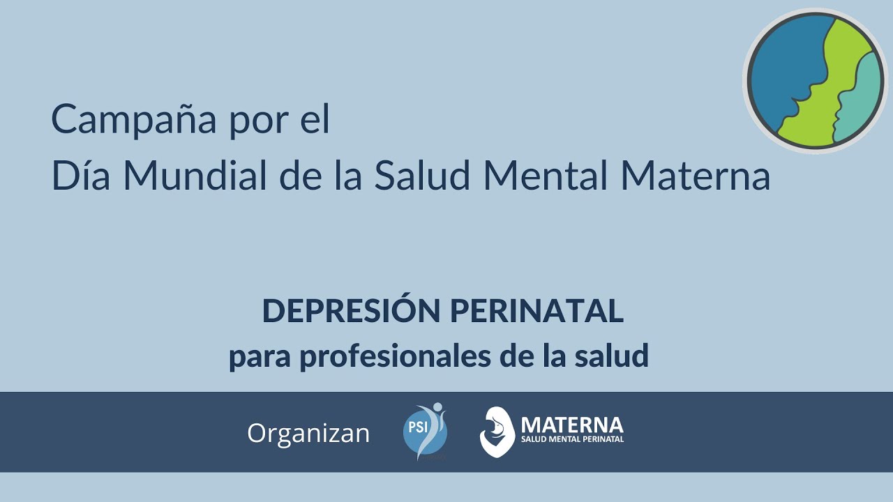 Depresi&oacute;n Perinatal para Profesionales de la Salud