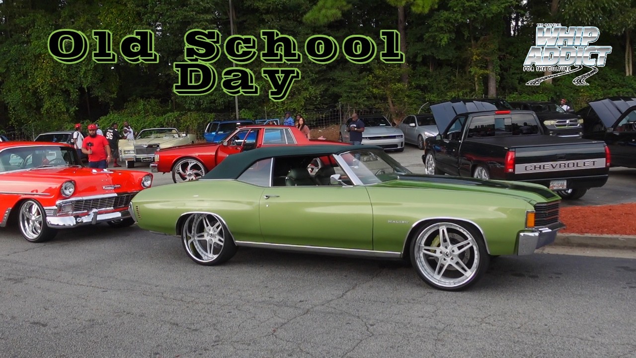Georgia Donks & Old Schools Day at All-In Sports Bar! Custom Cars, Big Rims, Burnouts