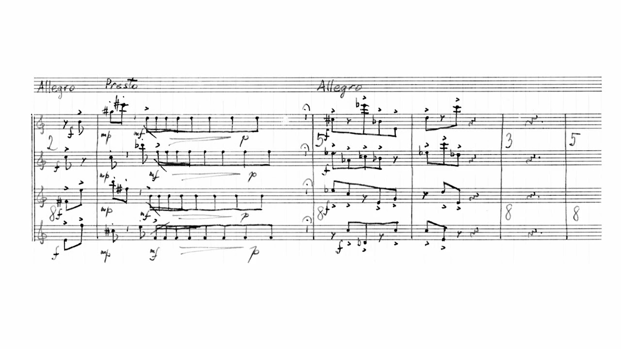 Vladimír Bokes: Neues Denken (1991) / Pressburg Saxophone Quartet