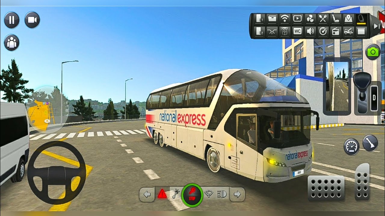 Bus Simulator : Ultimate - National Express Skin for Neopan StarLine Bus - Android Gameplay FHD