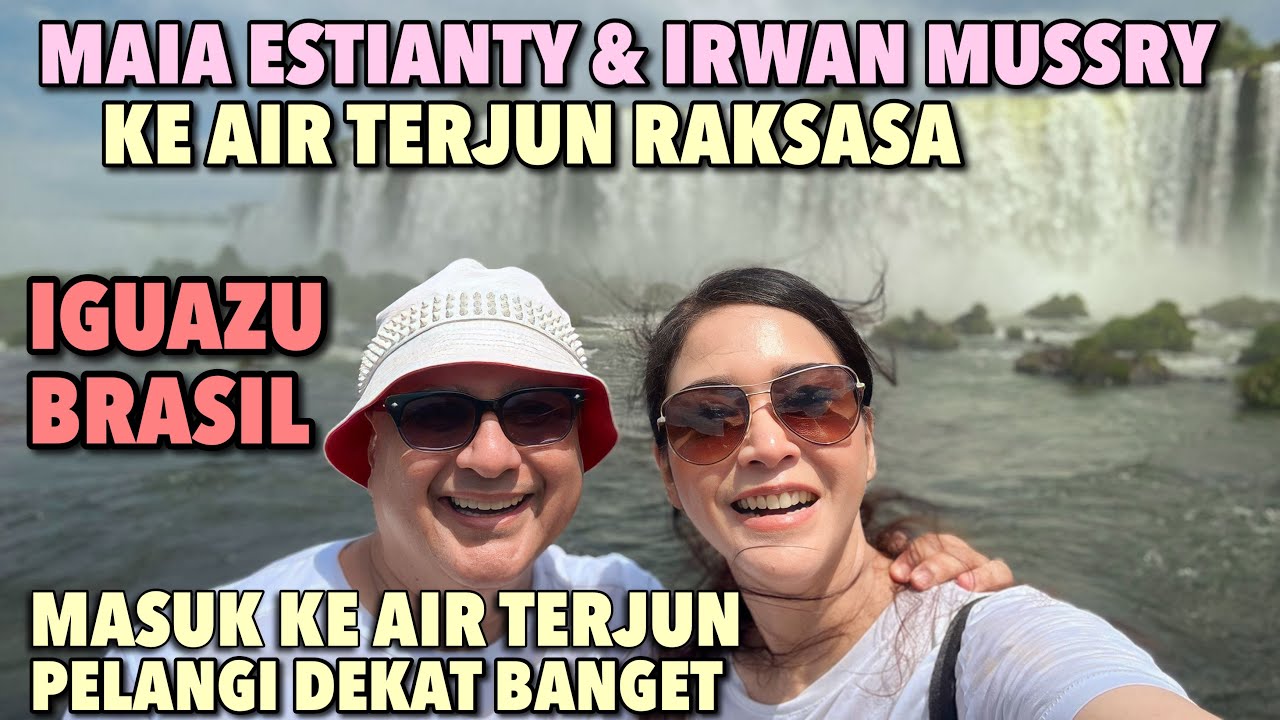 MAIA ESTIANTY & IRWAN MUSSRY MAIN MAIN DI AIR TERJUN RAKSASA 