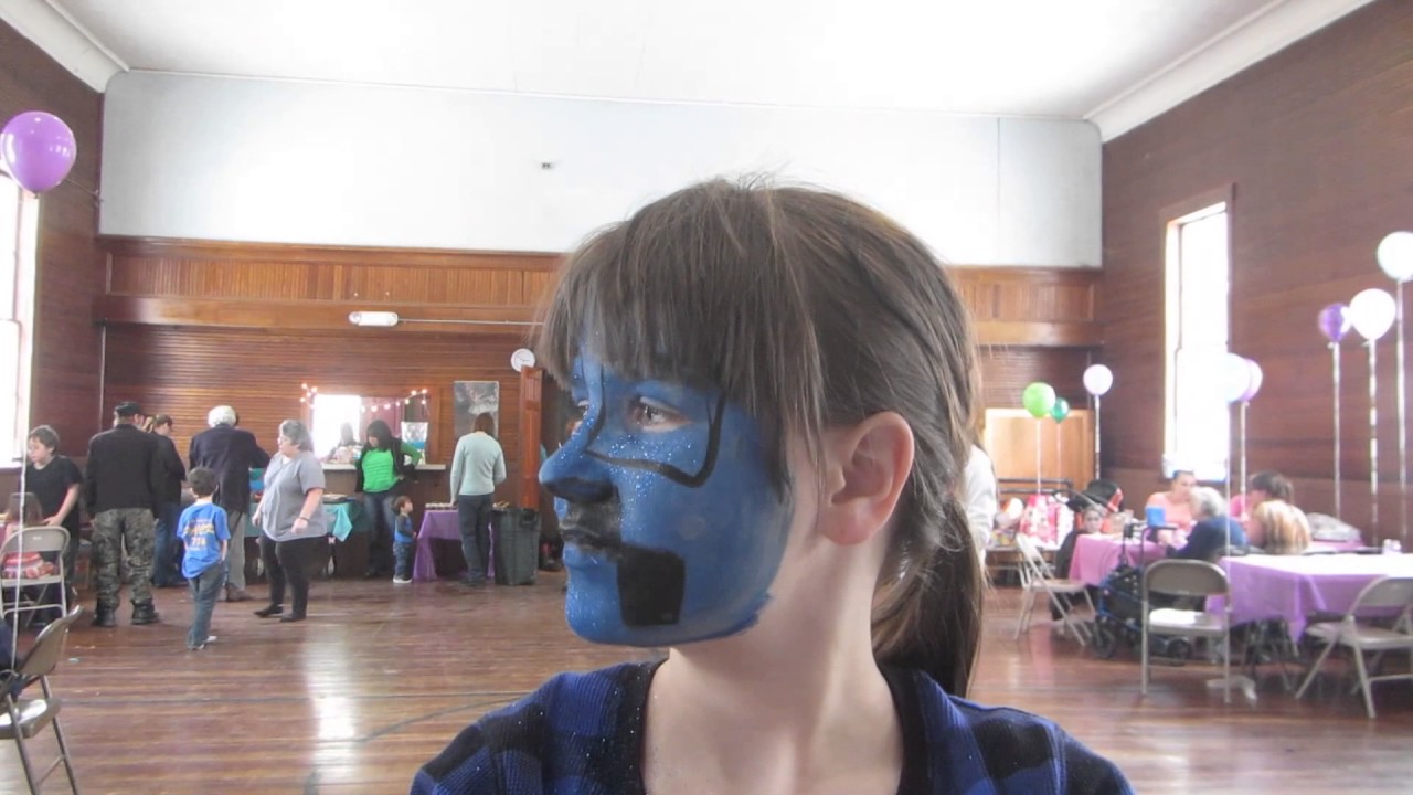 The BLUE CREEPER comes to Makenna's 9th Birthday!