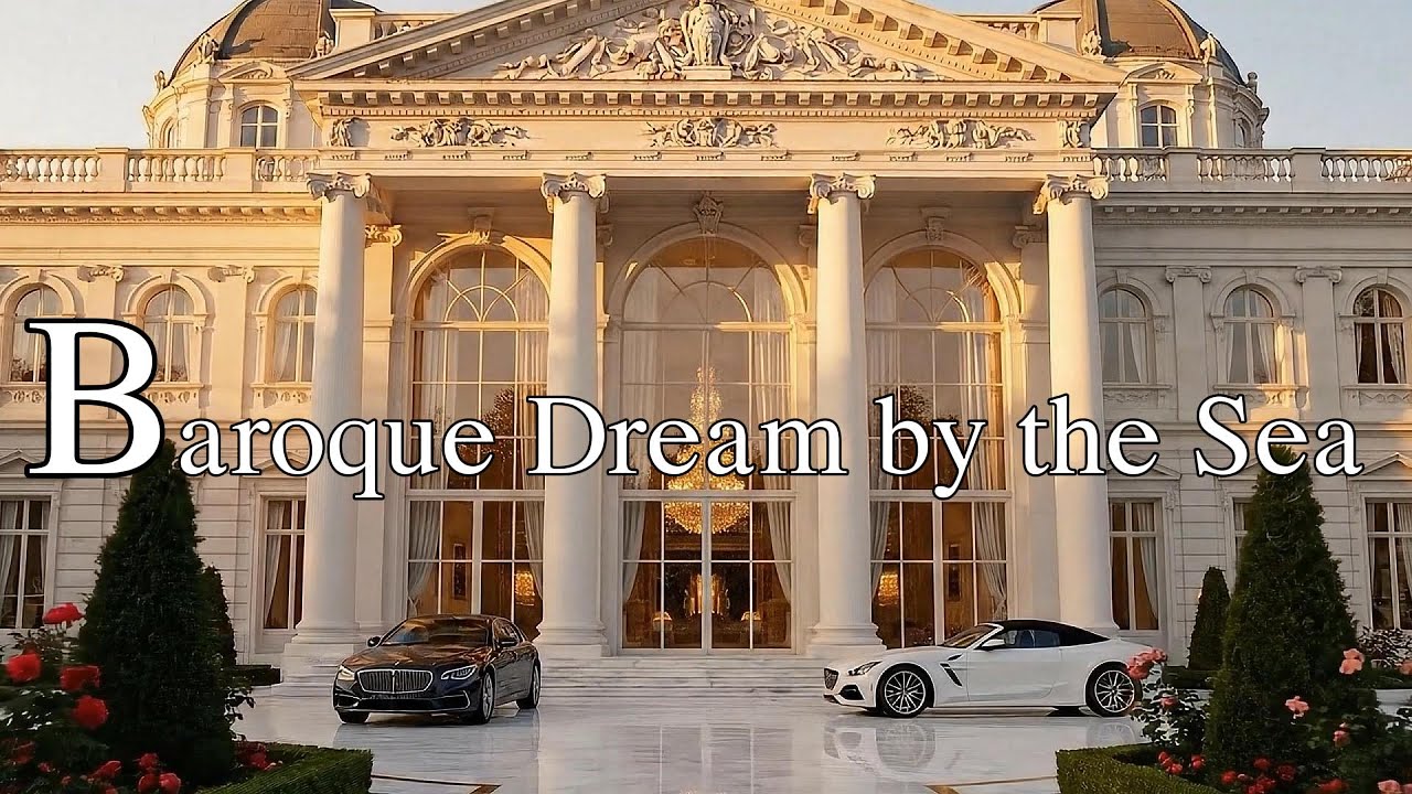 Luxury White Castle Tour by the Sea | Baroque Elegance & Serene Water Gardens