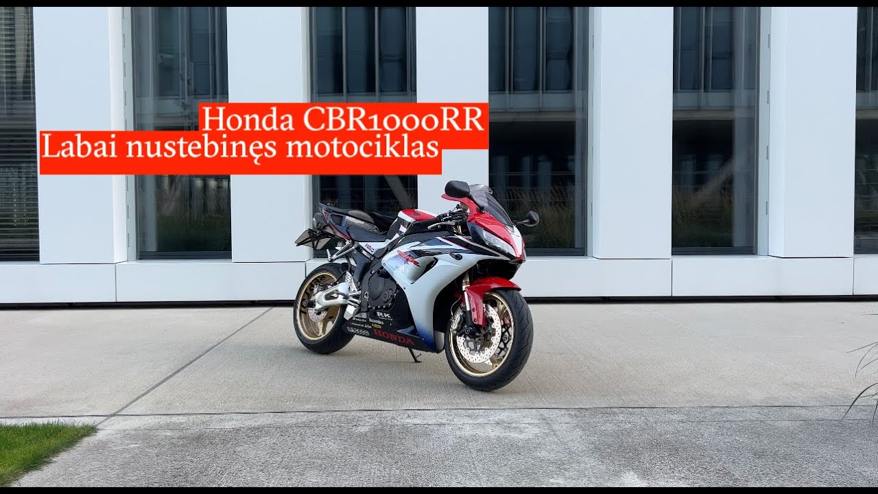 Linelis Ride S01E19. Honda CBR1000RR SC57 - labai nustebinęs motociklas.