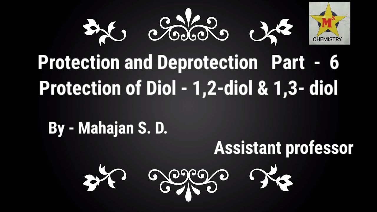 Protection of diol