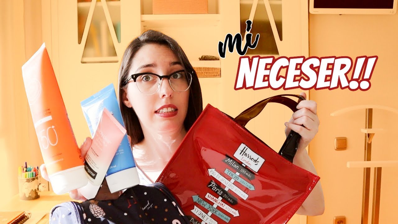 ¿Qué LLEVO en mi NECESER? 👜😅 | LorenaAndCia