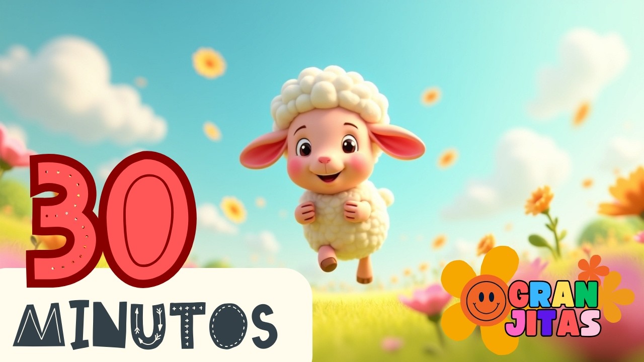 Lana la Ovejita 🐑 | Canciones Infantiles para Cantar y Sonreír