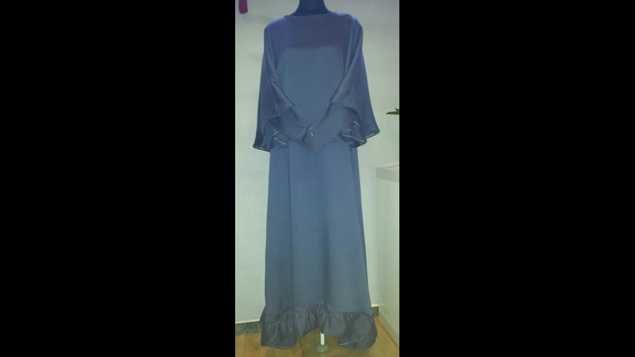 Abaya mit Umhang  DIY Tutorial