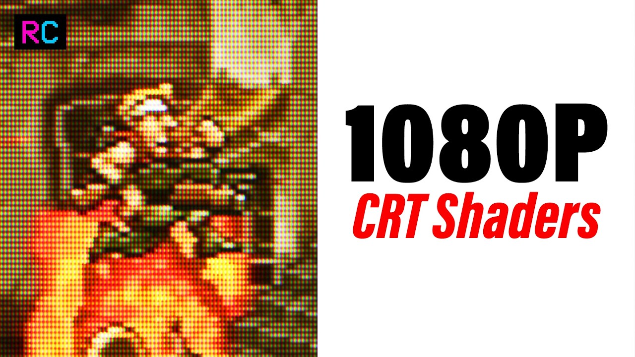 Предустановки шейдеров RetroArch CRT 1080p от Хари