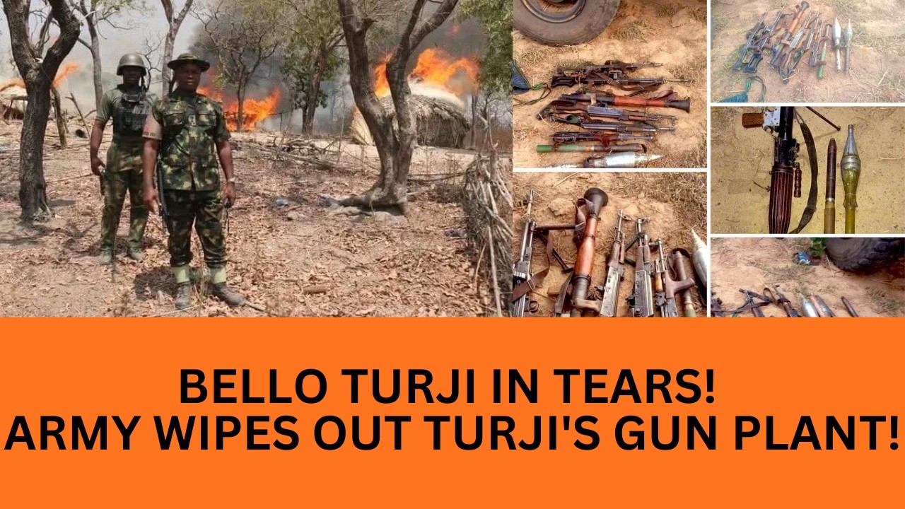 BELLO TURJI BROKEN! Army Busts Huge Bandit Arms Factory In Cross River State!