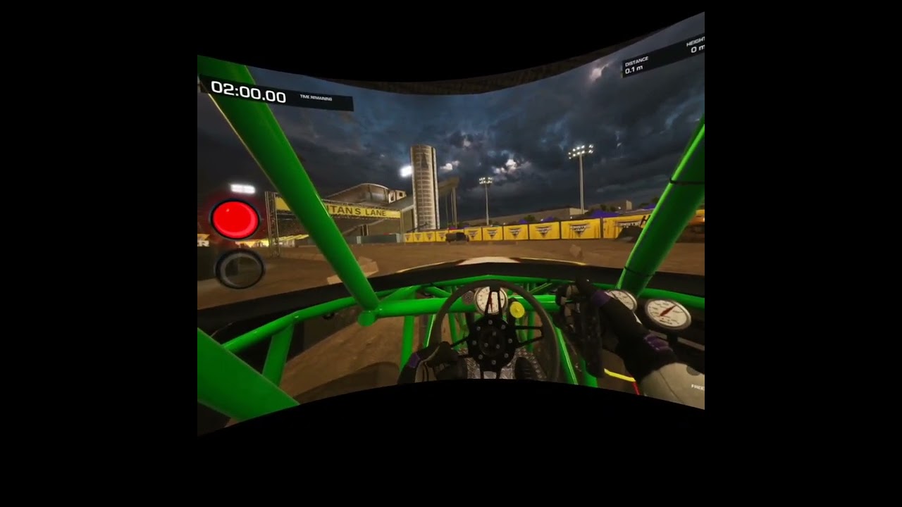Monster Jam/ Vr Meta Quest 2/ Grave Digger ☠️💚🇺🇸