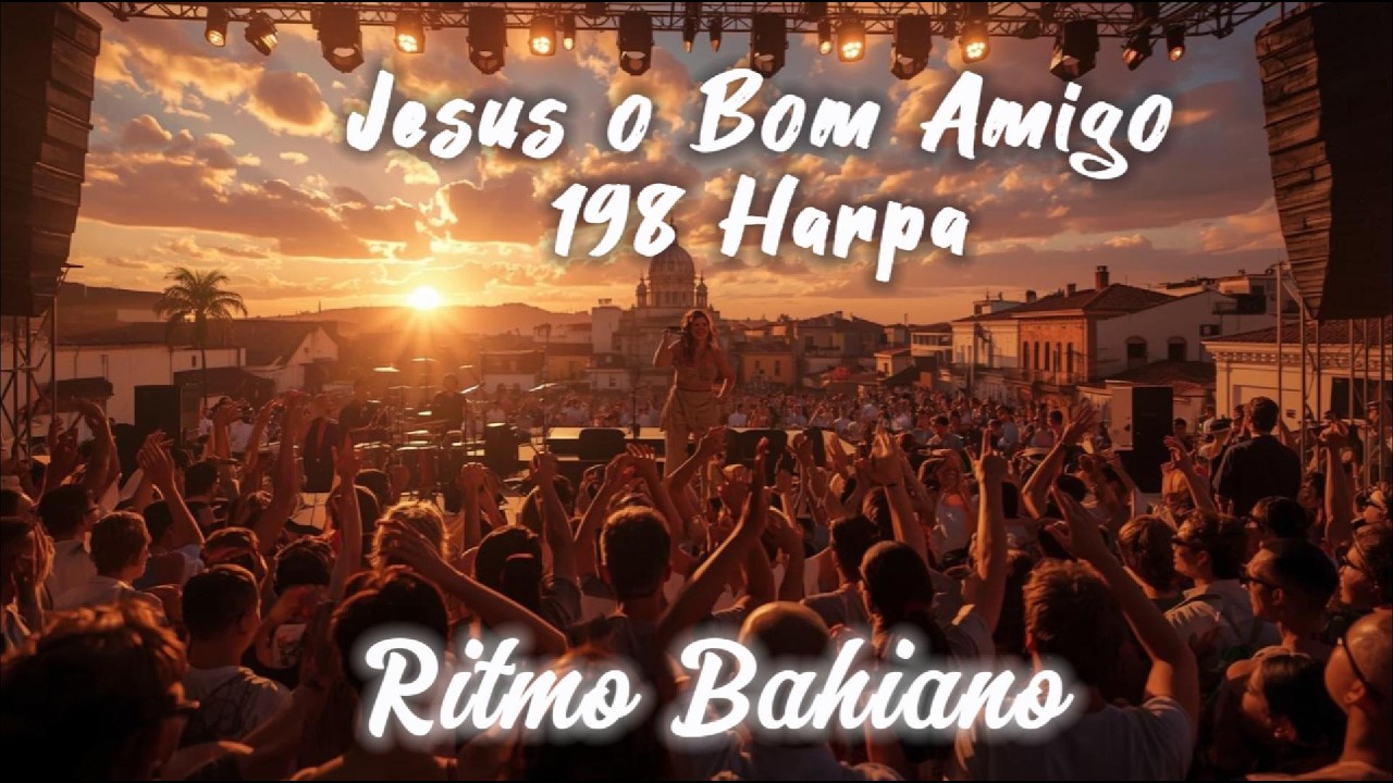 Jesus o bom amigo   198   Harpa Cristã - Ritmo Baiano - Louvores Evangélicos da Bahia Axé -