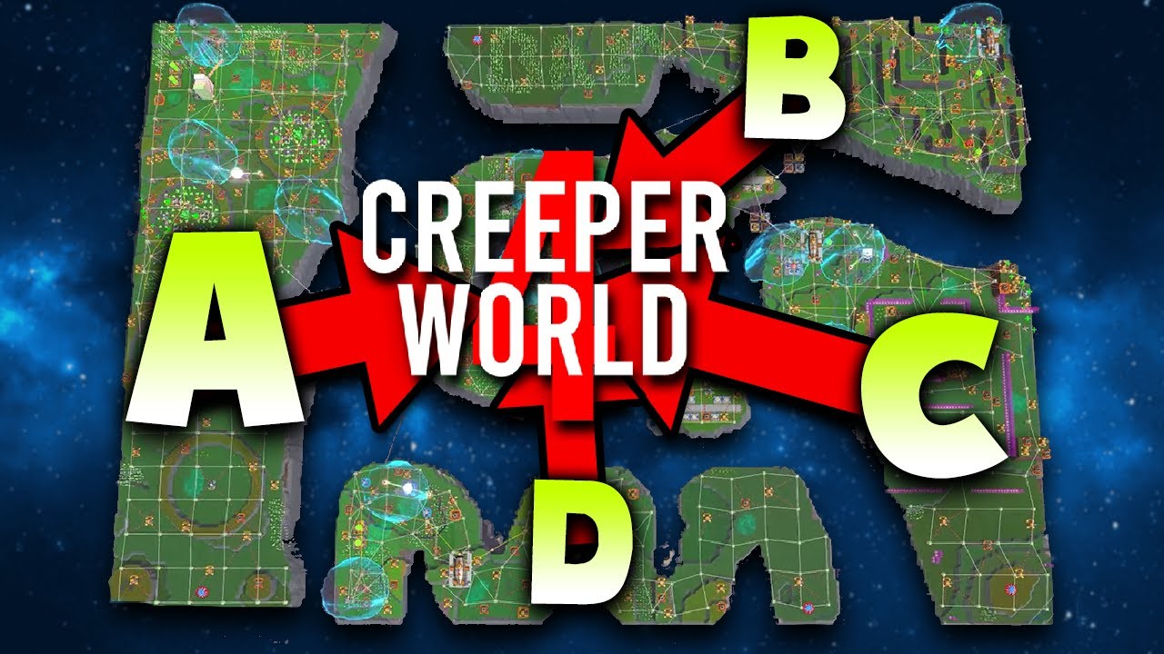 CHOOSING MY STARTING ISLAND! - CREEPER WORLD 4