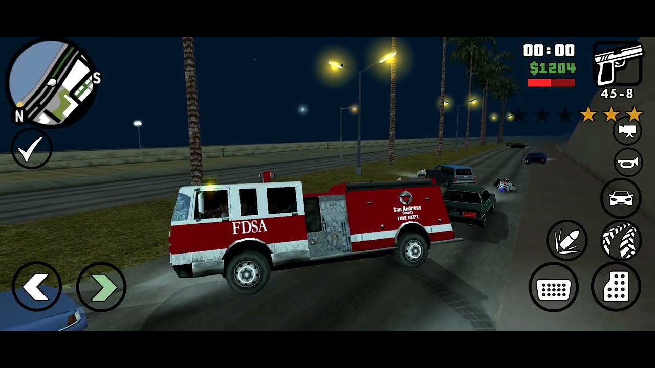 After so time it's show time.... GTA SA mobile gameplay video🔥🔥🔥🚒🚒