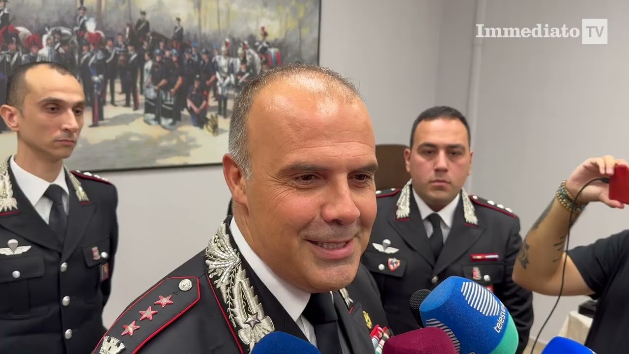 ARMA DEI CARABINIERI, NUOVO COMANDANTE PROVINCIALE A FOGGIA