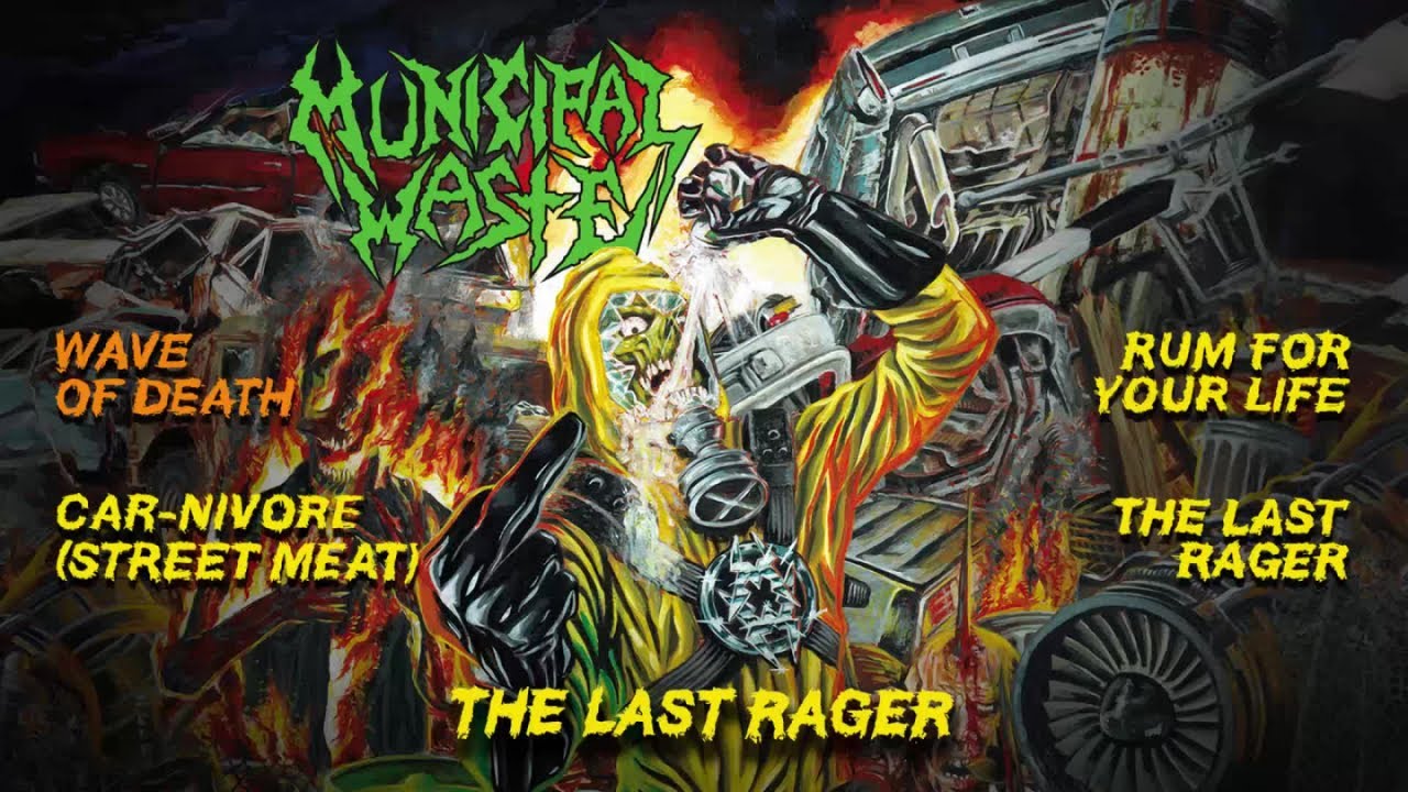 MUNICIPAL WASTE - The Last Rager (OFFICIAL FULL EP STREAM)