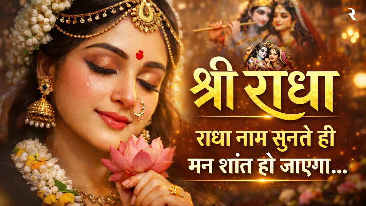 बस एक बार सुन लो, सारी चिंता मिट जाएगी 🌸 | Shree Radha | Peaceful Radha Rani Bhajan