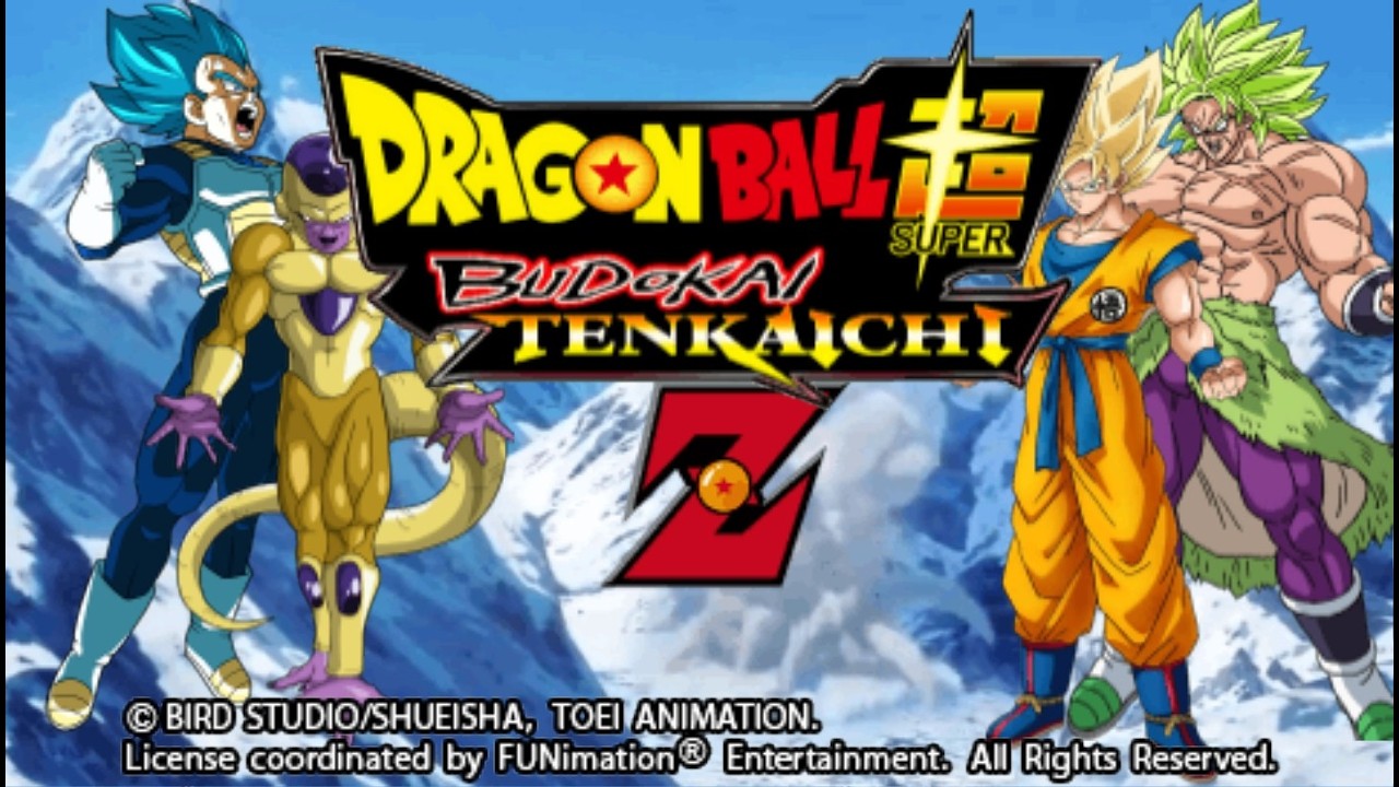Dragon Ball Super Budokai Tenkaichi Z Tag Team DBZ TTT MOD PPSSPP ISO