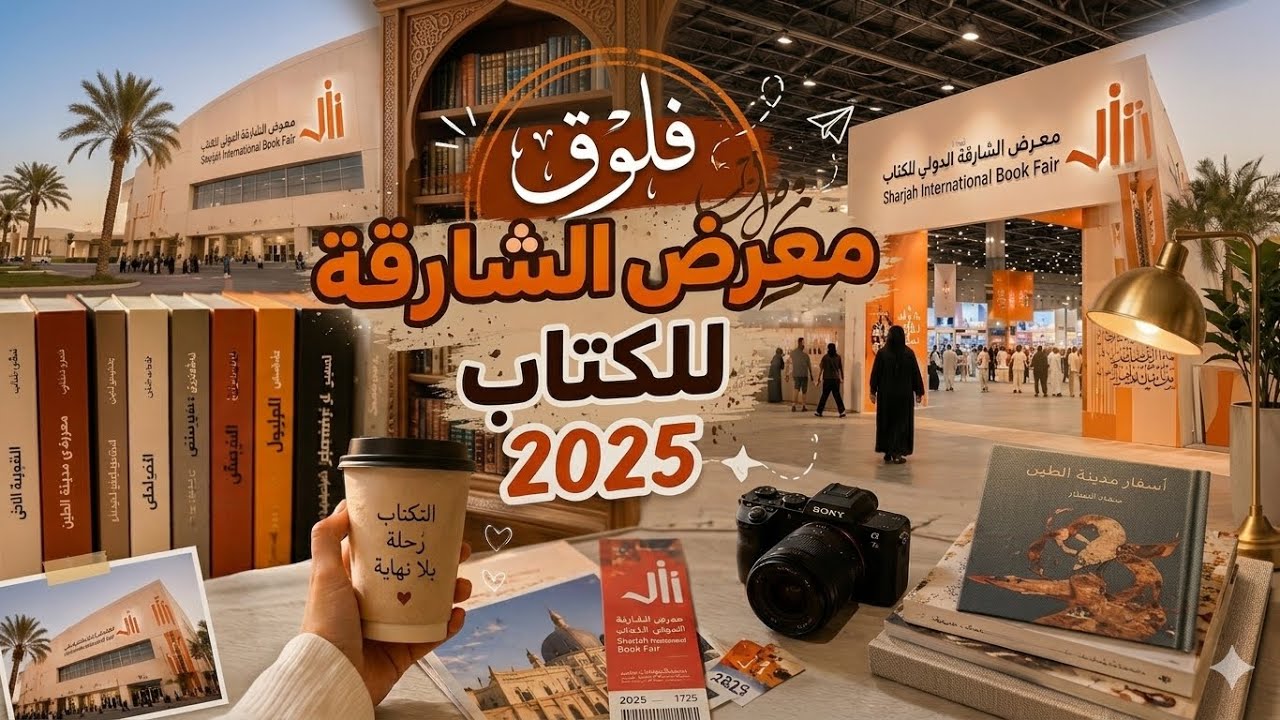 فلوق معرض الشارقة الدولي للكتاب ٢٠٢٥  و مشترياتي
