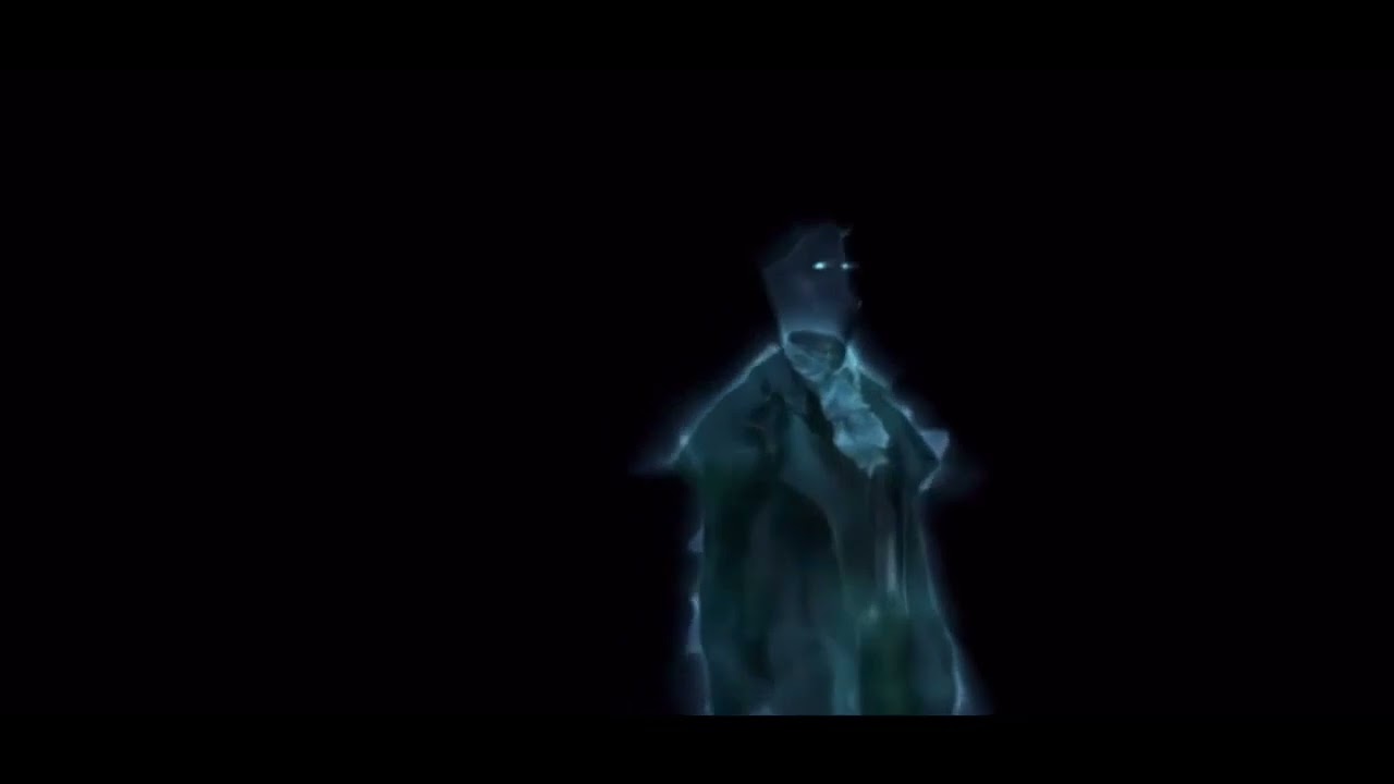 Halloween - Window Projection - Lone Ghost